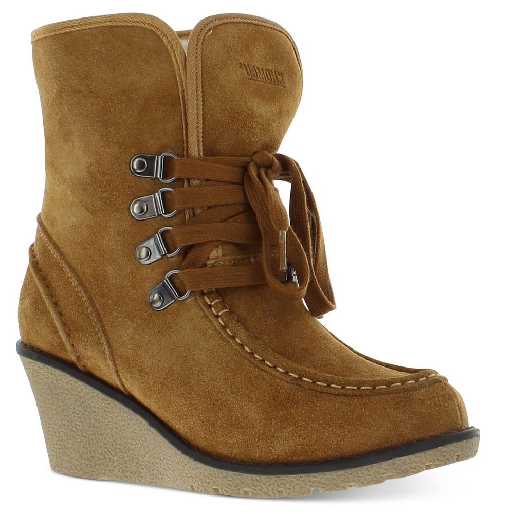 NEW Khombu Sasha Lace-Up Cold-Weather Moon Boots - Picture 2 of 11